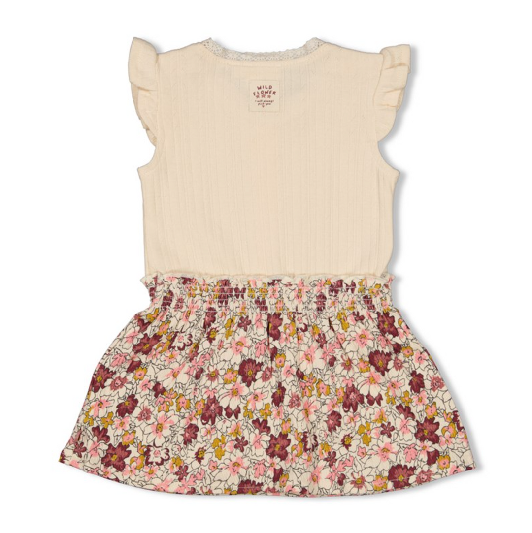 Kurzarmkleid Rosa inkl. passenden Leggings