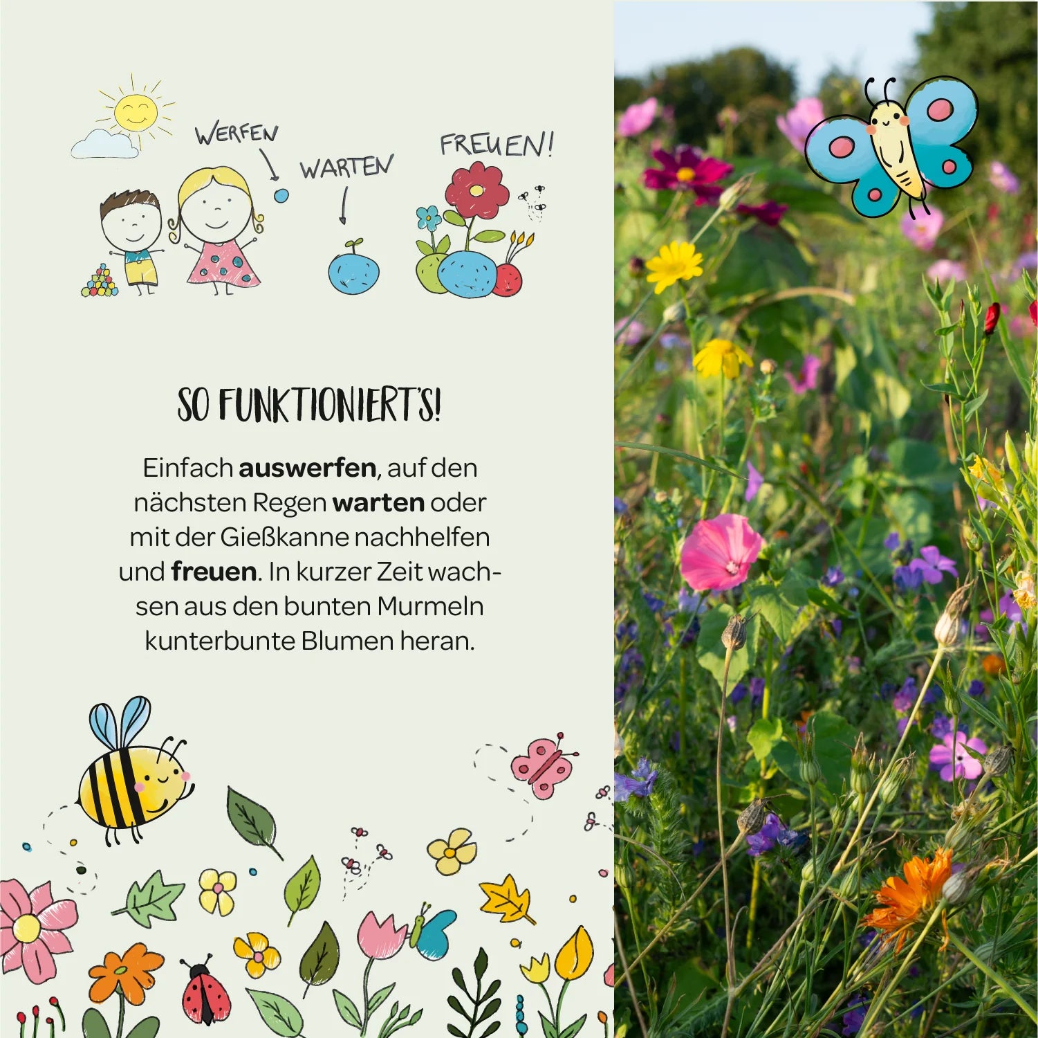 Oster-Blumen Saatkugeln