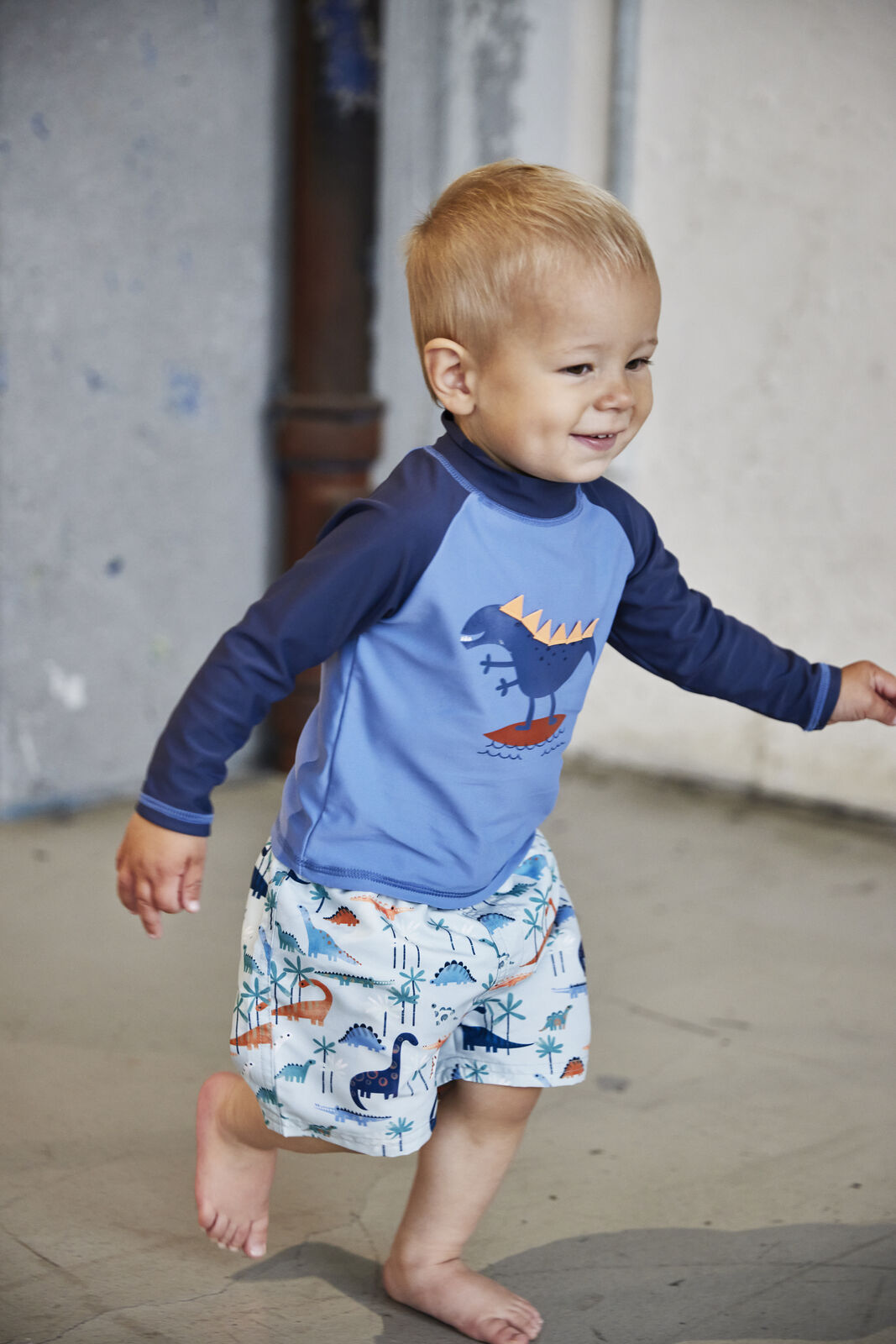 UV Shirt langarm blau