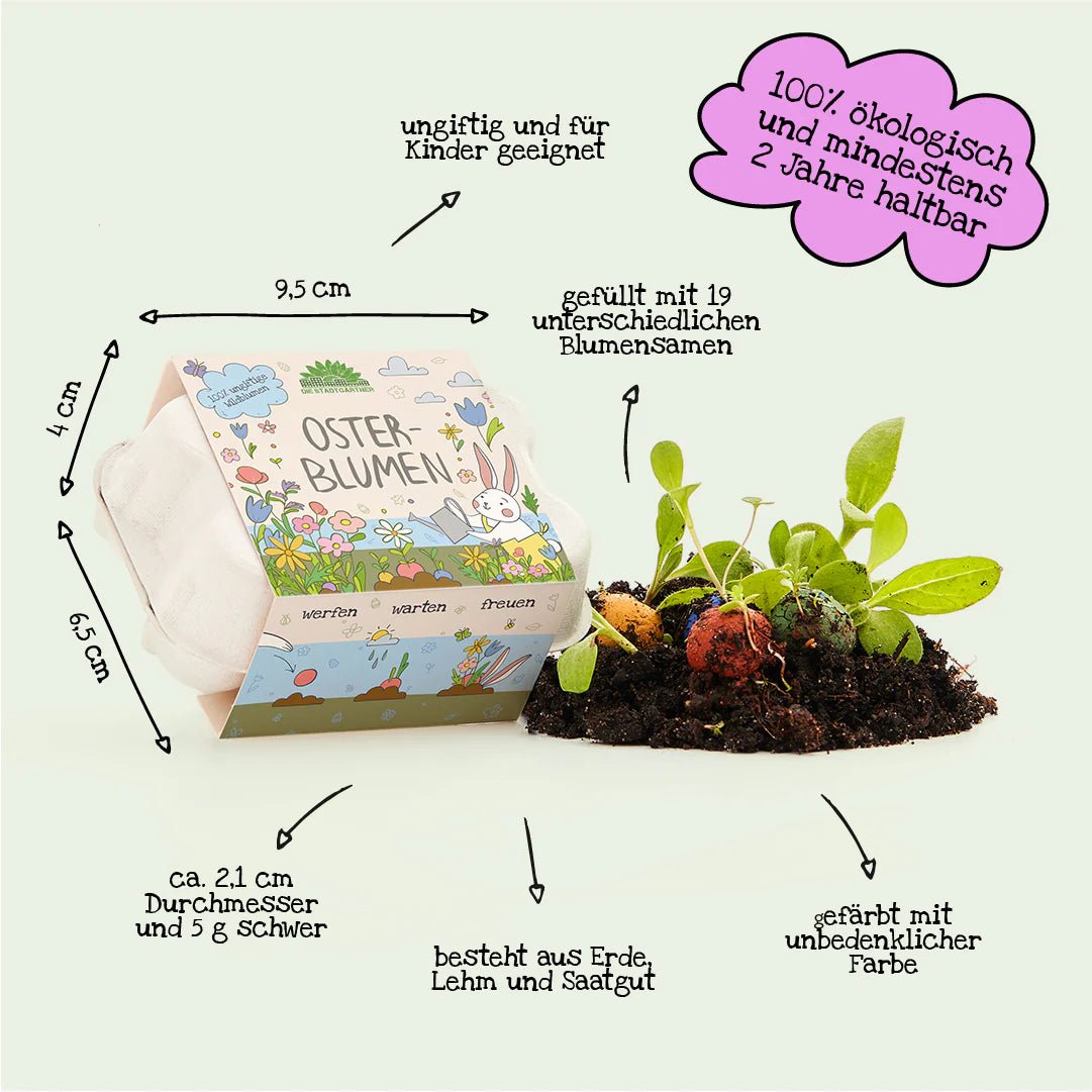Oster-Blumen Saatkugeln