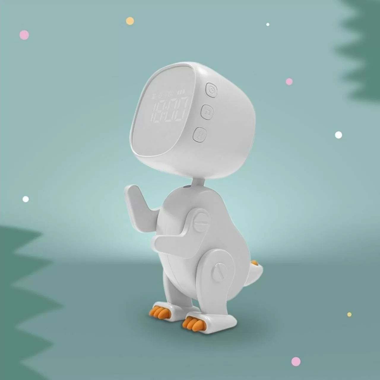 Wecker Roboter Dino