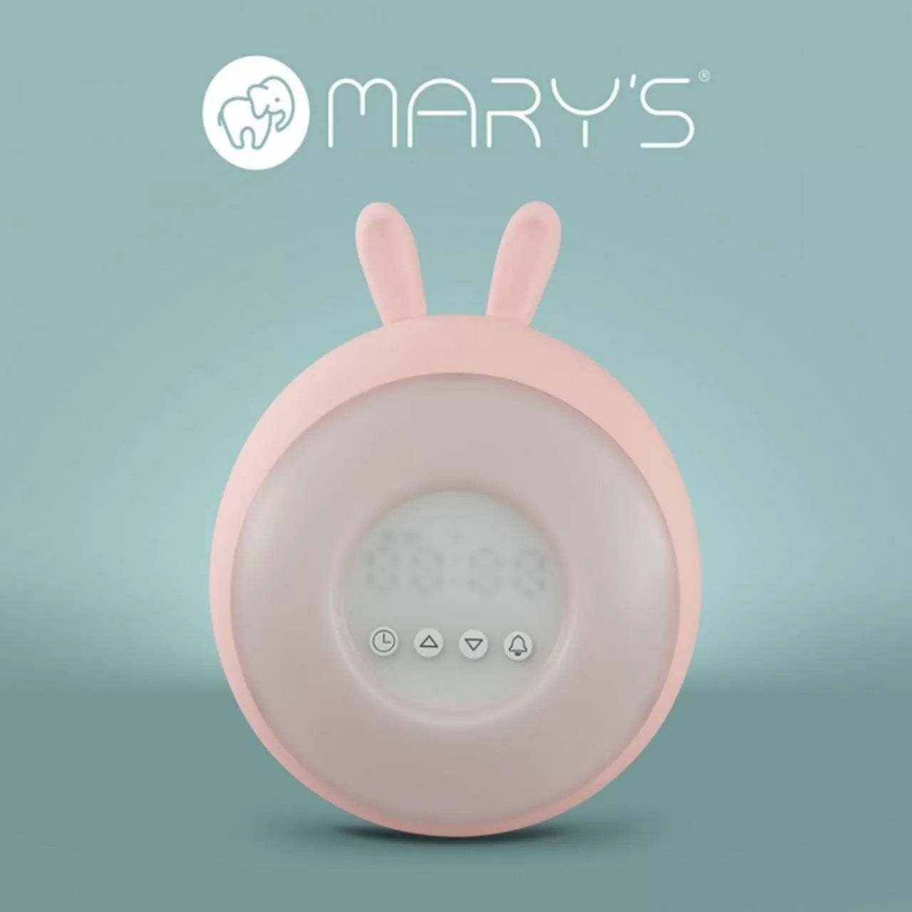 Wecker und LED Lampe Hase