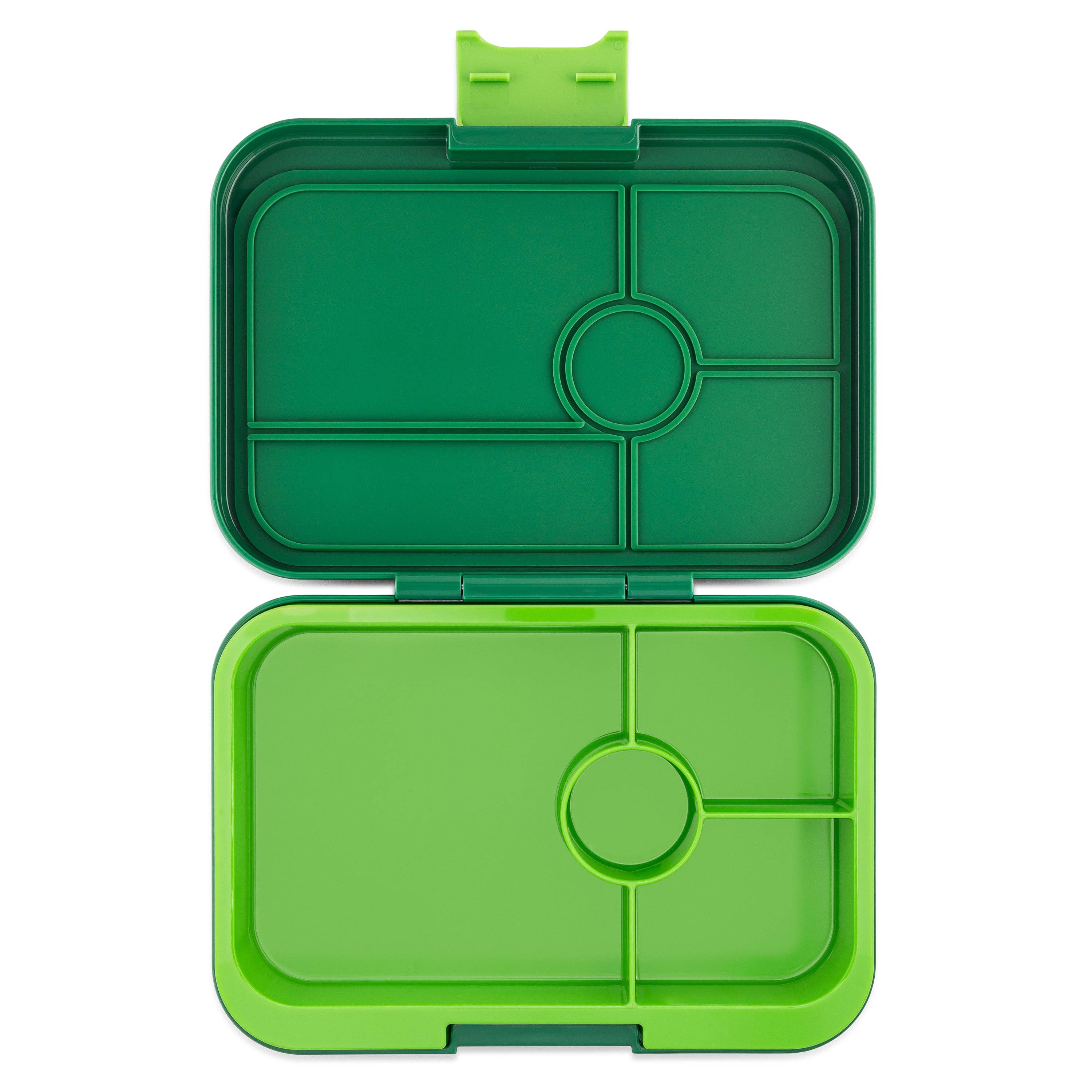 Auslaufsichere Yumbox Tapas Bento Lunchbox - Palmgrün - 4 Fächer Grosse Grösse