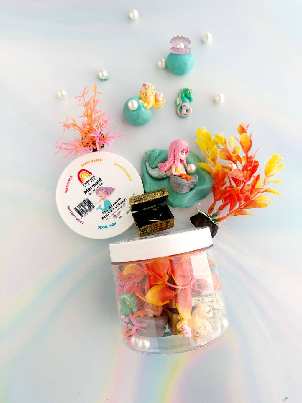 Meerjungfrau-Teig-zum-Mitnehmen