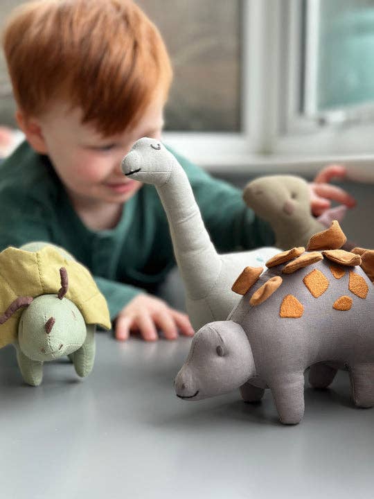 Steggy Linen Dinosaurier-Spielzeug für Kinder