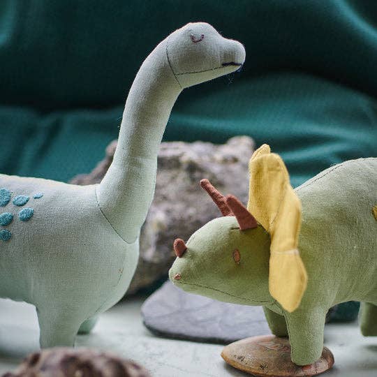 Trike Dinosaurier-Spielzeug aus Leinen für Kinder