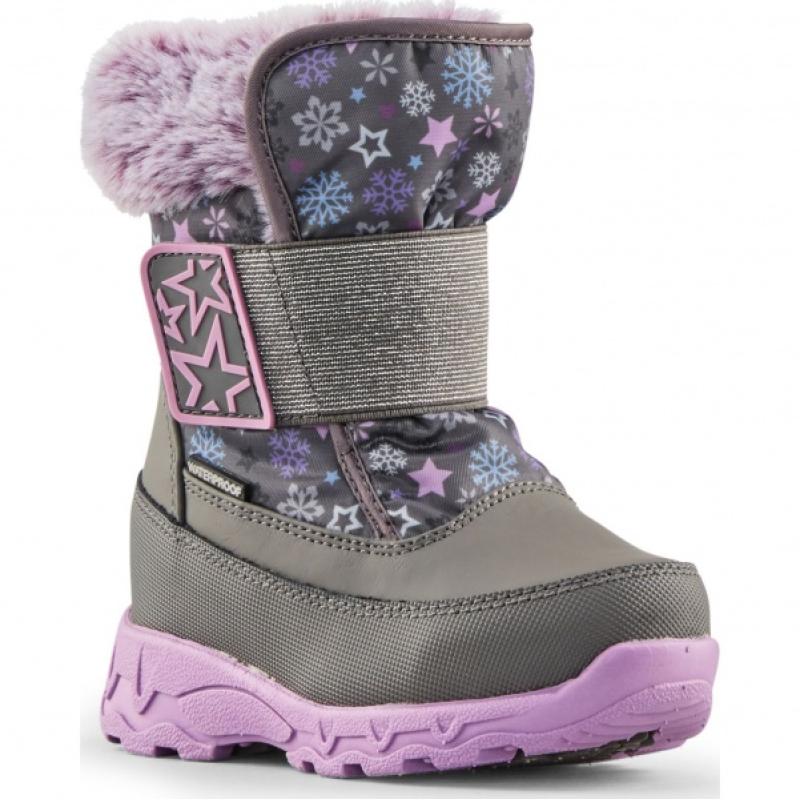 Kinder Winterstiefel lila