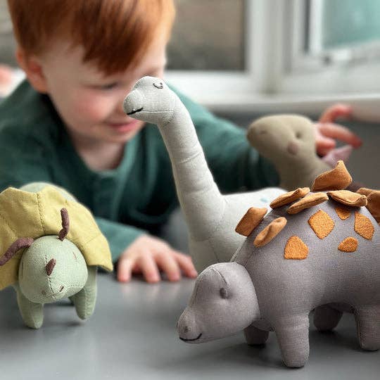 Steggy Linen Dinosaurier-Spielzeug für Kinder