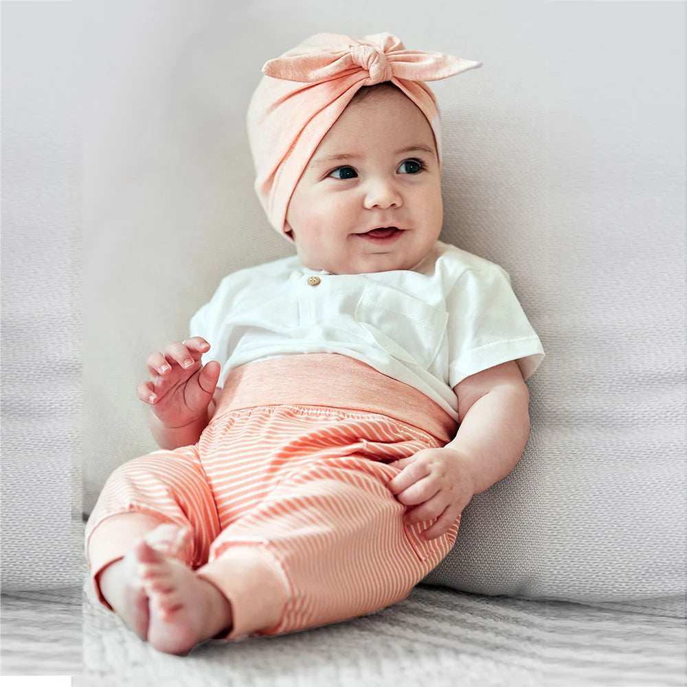 GOTS BABY GIRL-Turban Schleife