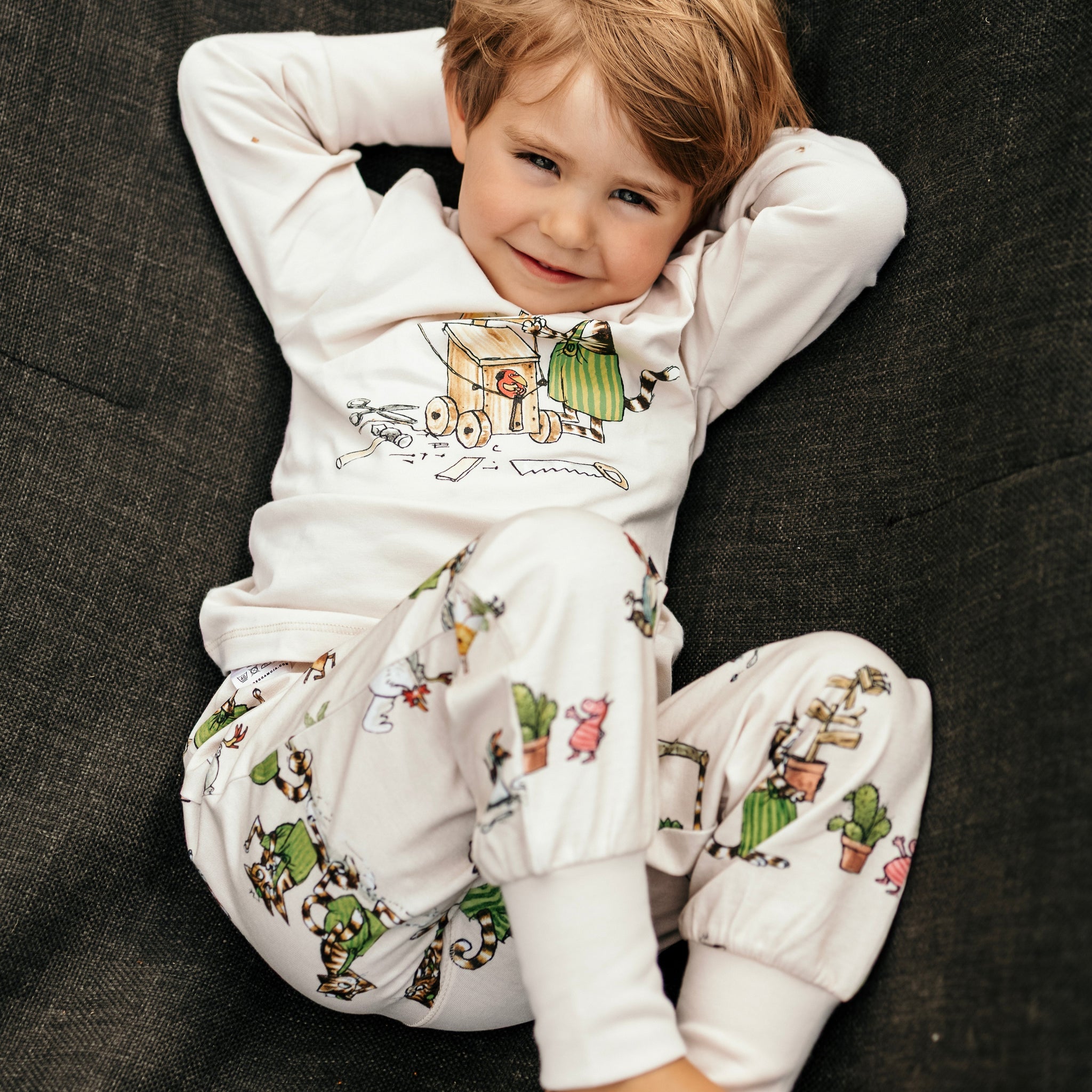 Pyjama Pettersson & Findus Beige - nila kids