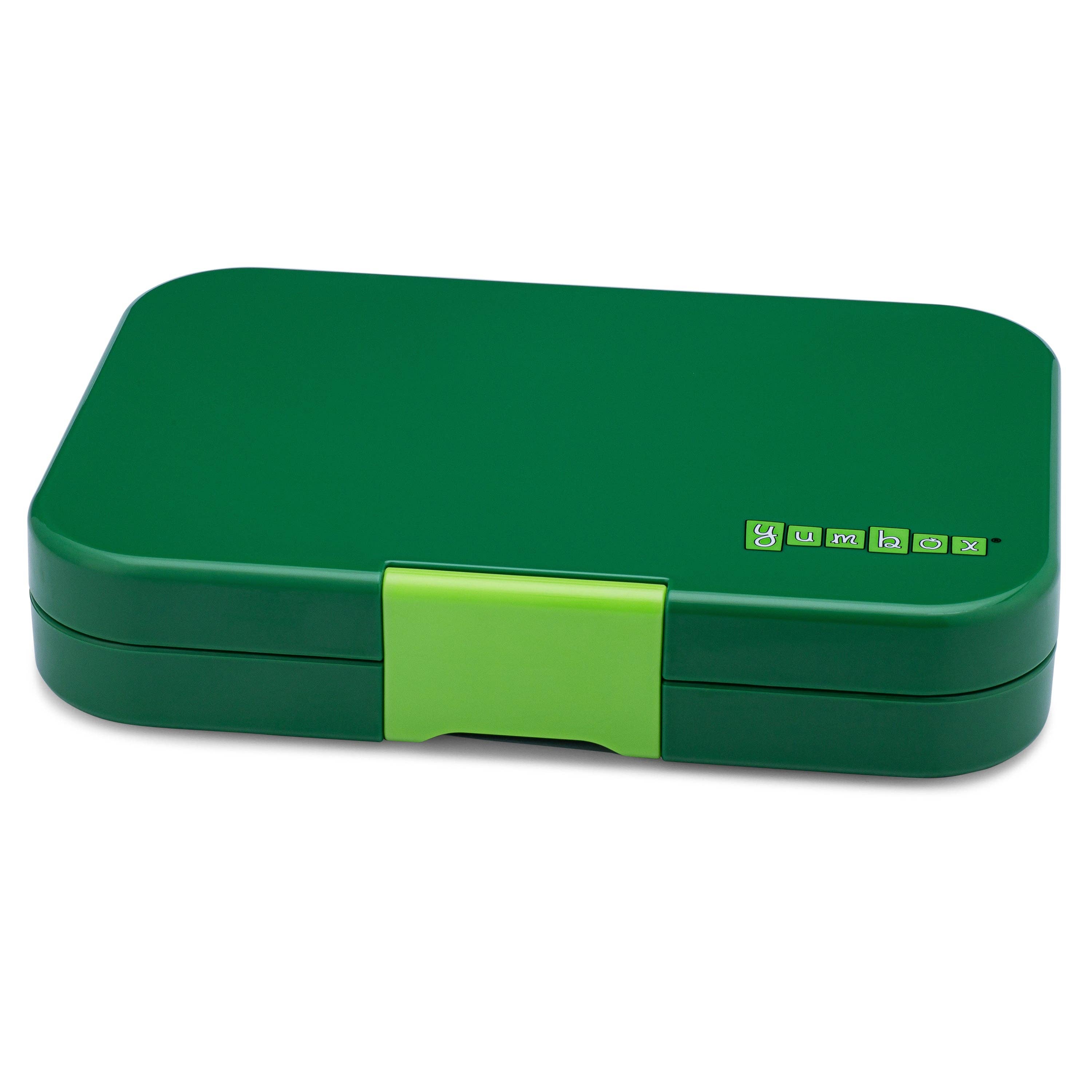 Auslaufsichere Yumbox Tapas Bento Lunchbox - Palmgrün - 4 Fächer Grosse Grösse - nila kids