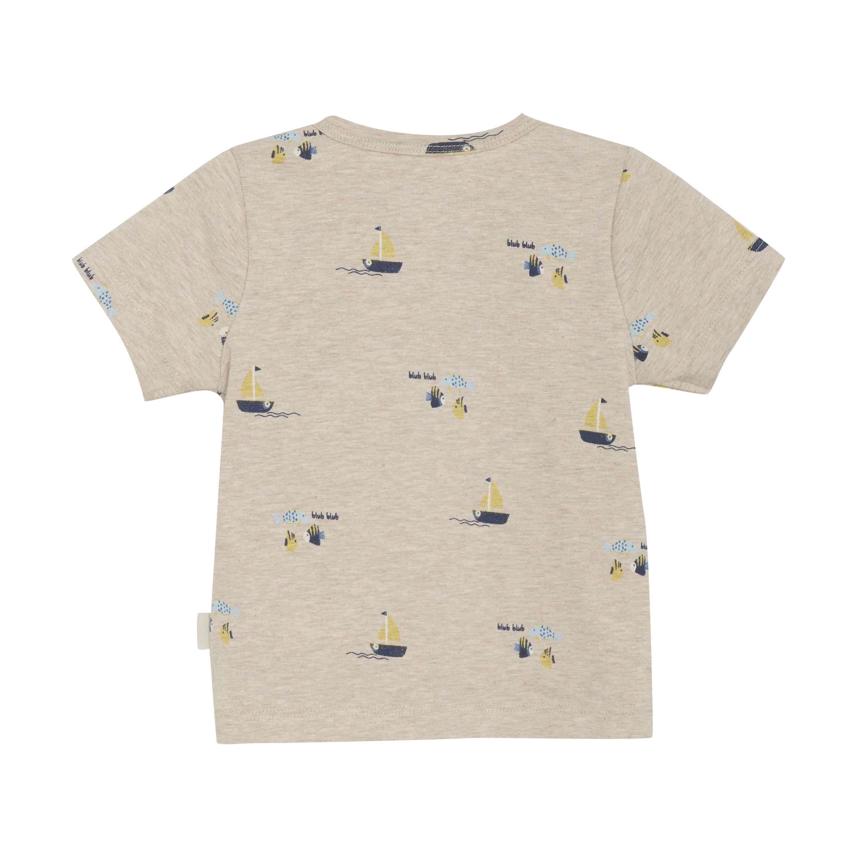 Minymo - T-Shirt mit Allover-Print - nila kids