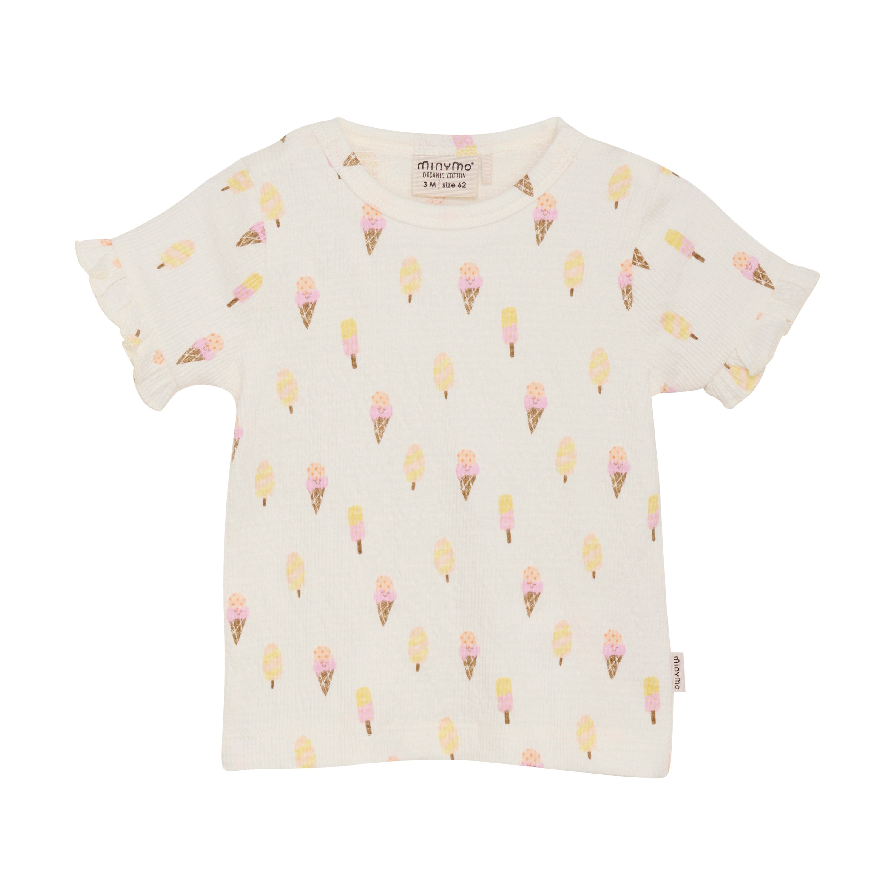 Minymo - T-Shirt mit Allover-Print - nila kids