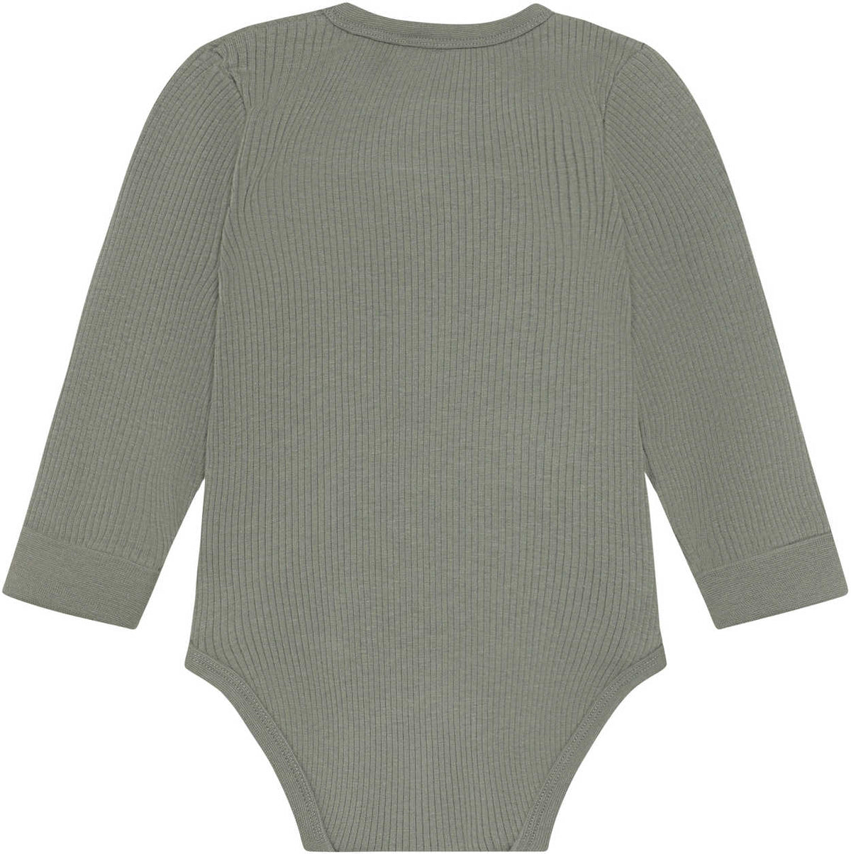 Body Langarm Rippstrick mit Kragendetail – Shadow - nila kids