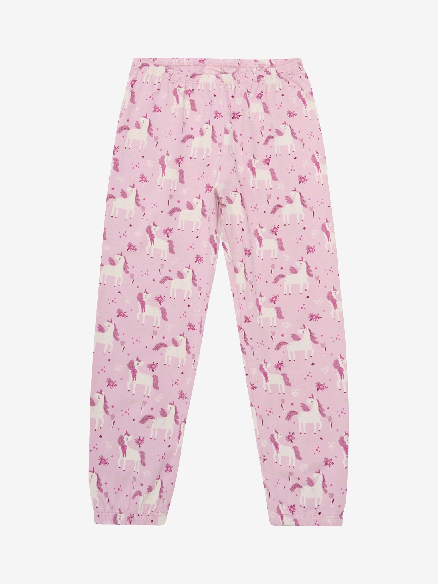 Pjyama unicorn pink hosen