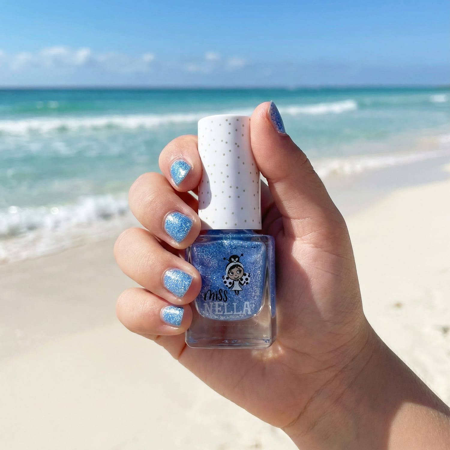 Miss Nella Kinder Abziehbarer Geruchsfreier Nagellack - nila kids