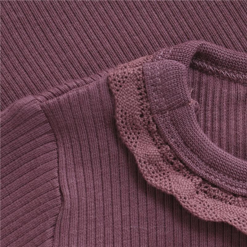 Body langarm Tencel - Altrosa - nila kids