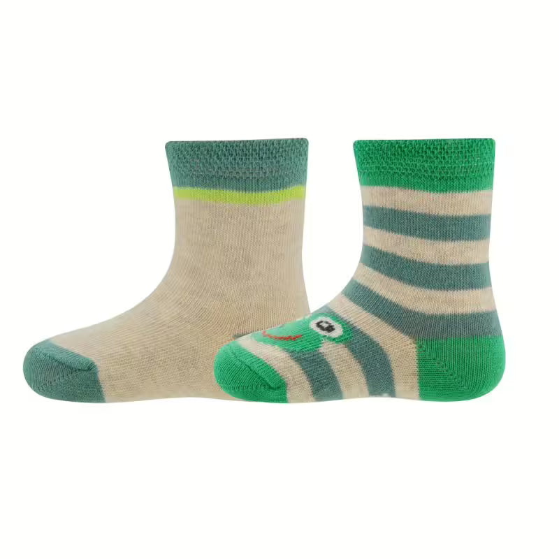 Socken 2er Pack GOTS Frosch