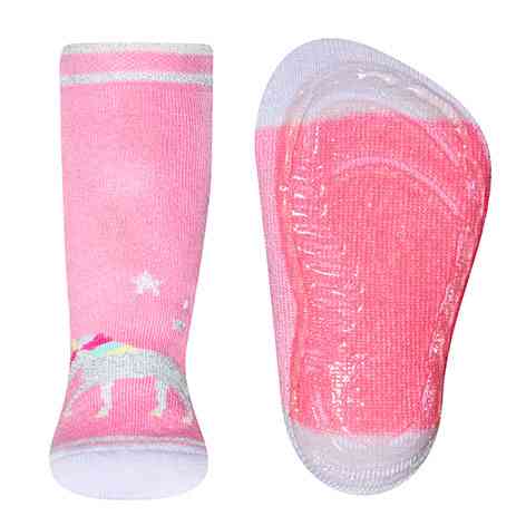 ewers - Stoppersocken SoftStep Einhorn - nila kids