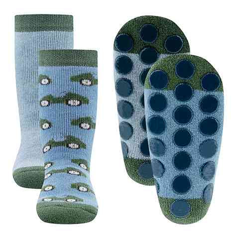 ewers - Stoppersocken 2er Pack Rennauto - nila kids