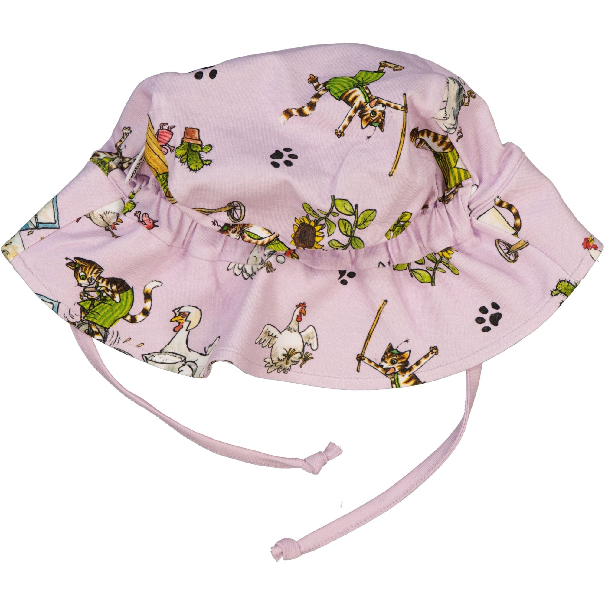 Sommerhut Pettersson & Findus rosa - nila kids