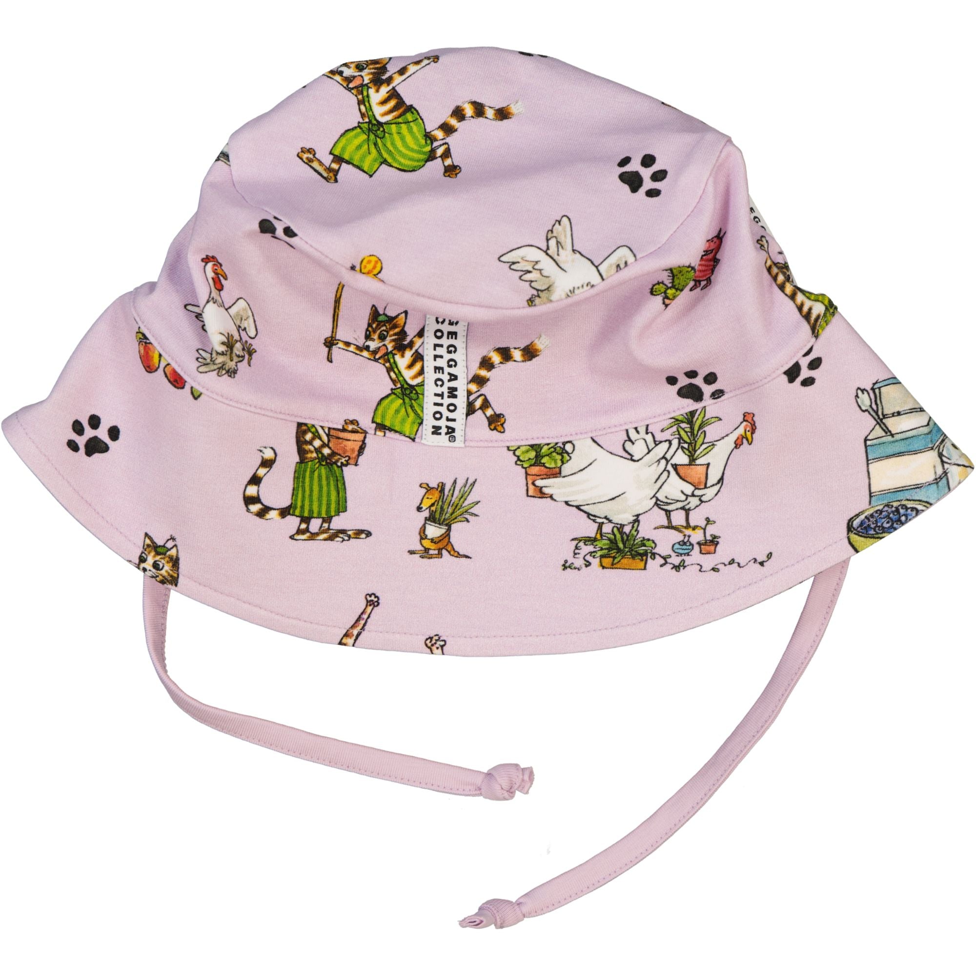 Sommerhut Pettersson & Findus rosa - nila kids