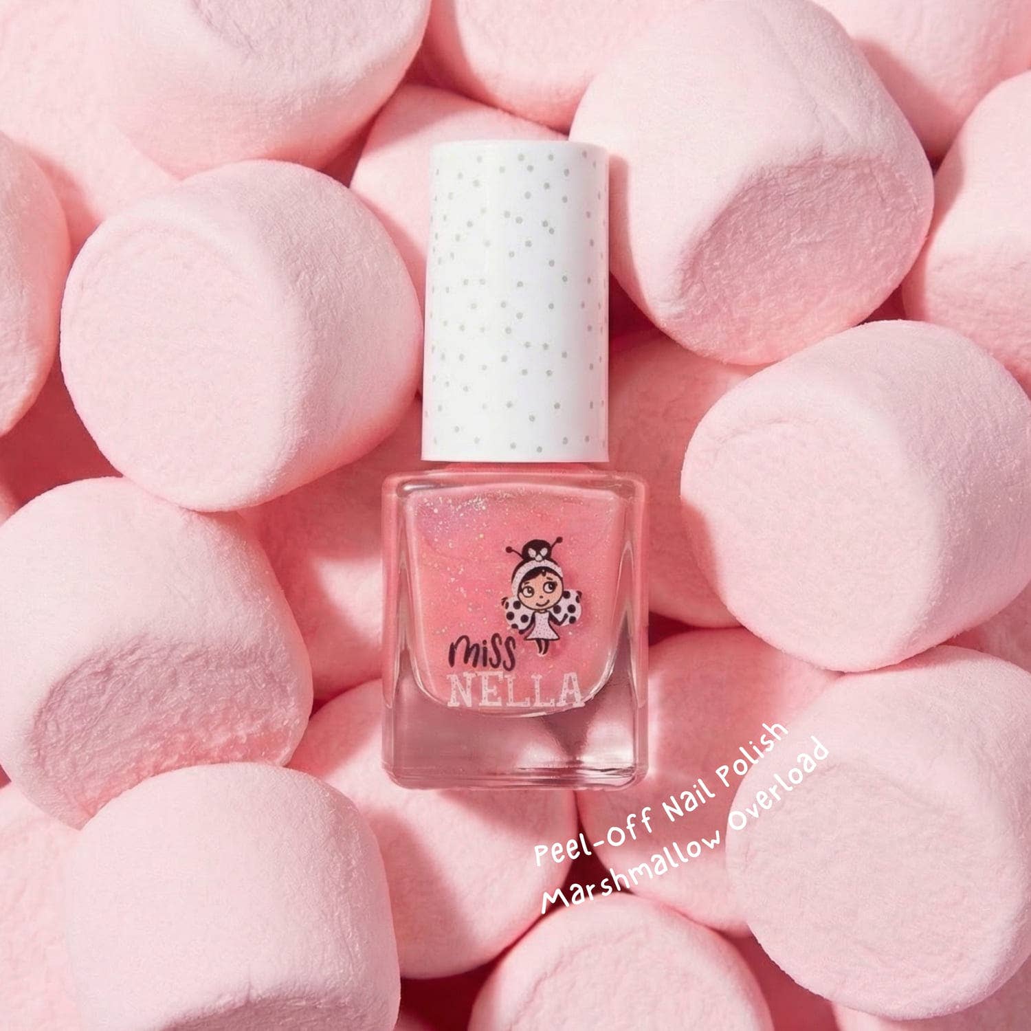 Miss Nella Peel-Off Nagellack für Kinder – Marshmallow Overload - nila kids