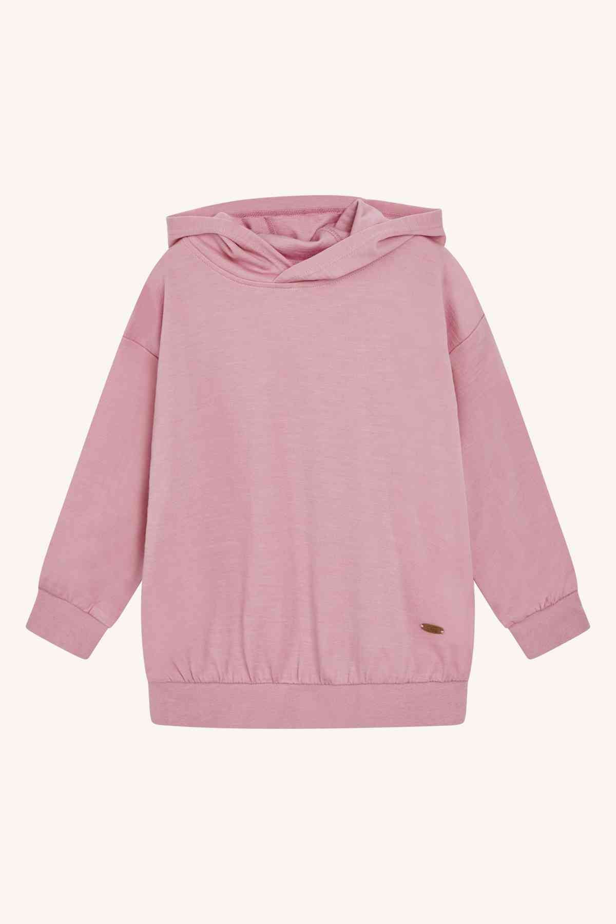 Sanu - Sweatshirt Wolle/Bambusviskose rosa