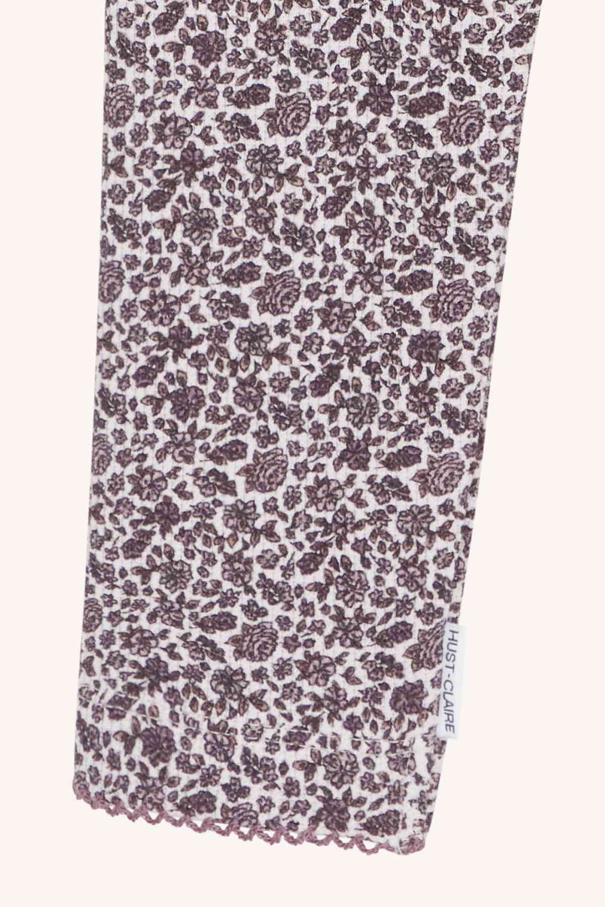 HCLamia - Legging Waffelpiqué Blumenprint