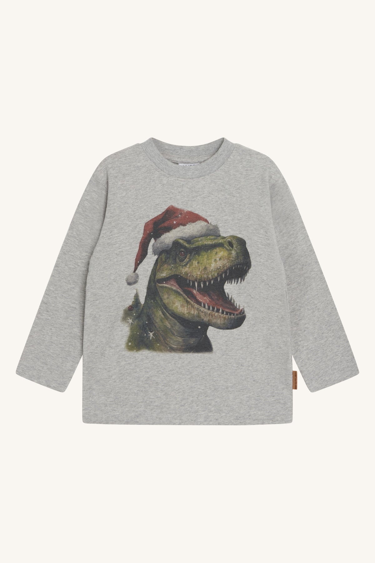 HCAnton - Langarmshirt Dino Weihnachten