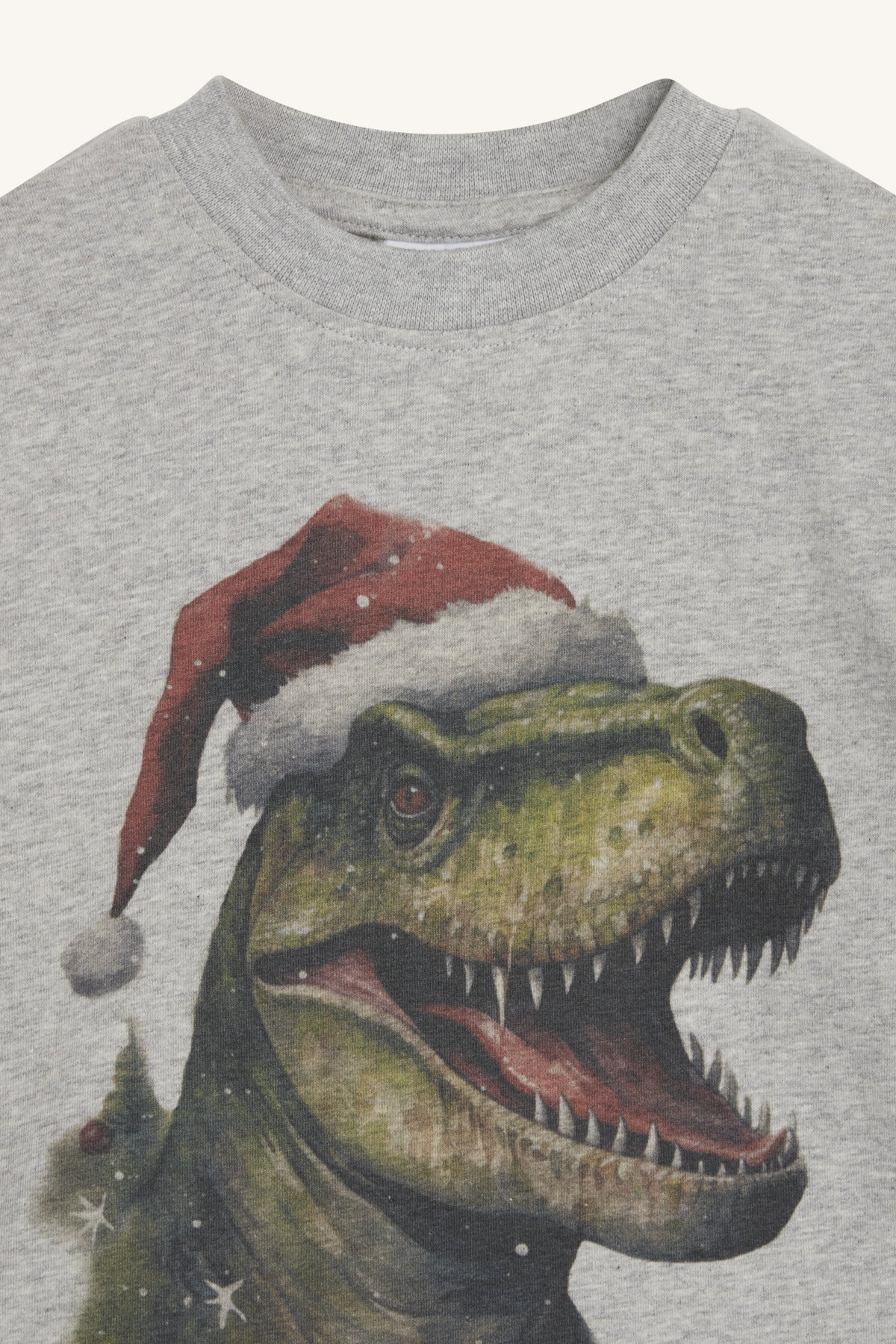 HCAnton - Langarmshirt Dino Weihnachten