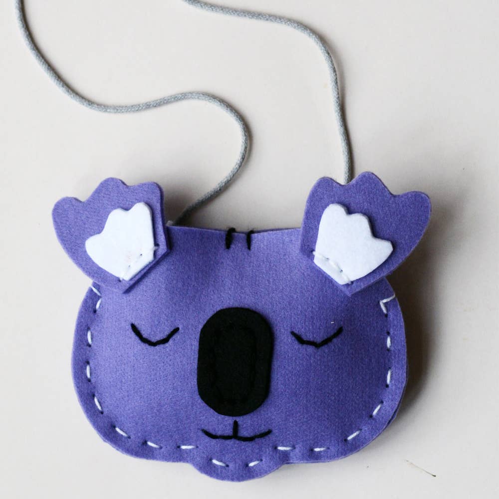 Geschenkset für Kinder zum Basteln einer Tasche: Koala
