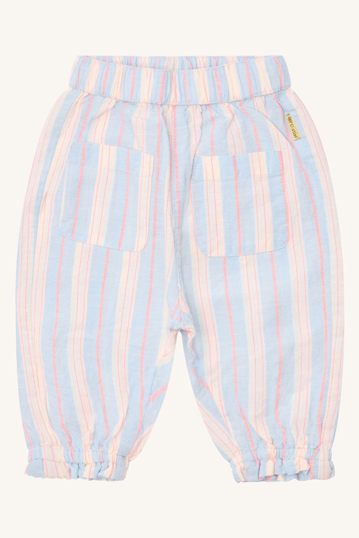 HCTrine – Babyhose mit Streifen | 50 % Leinen, 50 % Baumwolle