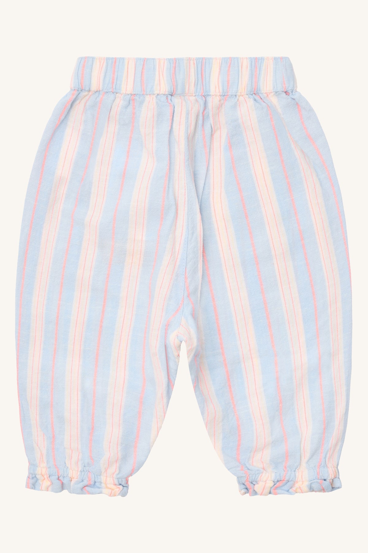 HCTrine – Babyhose mit Streifen | 50 % Leinen, 50 % Baumwolle