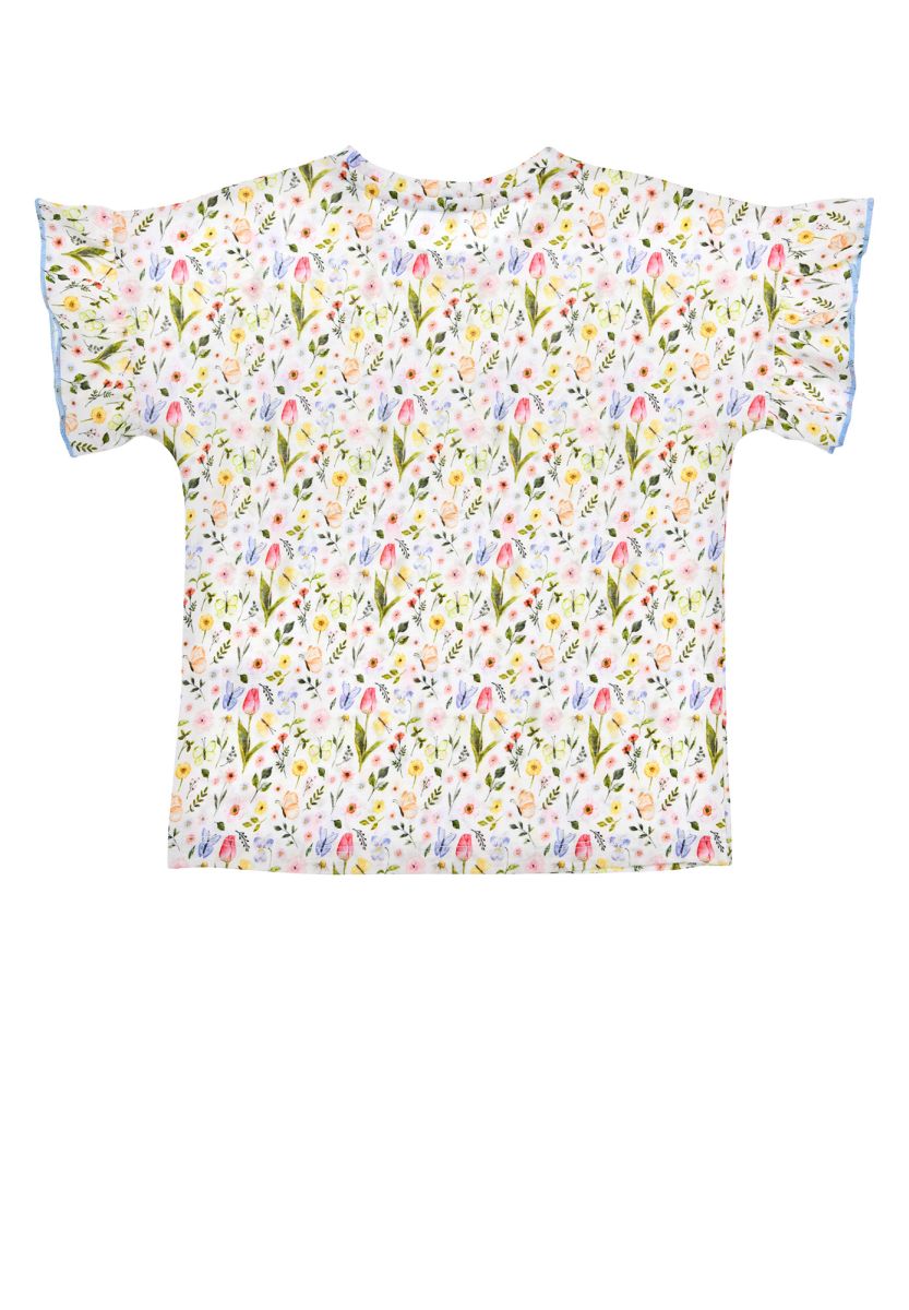 T-Shirt Blumenallover