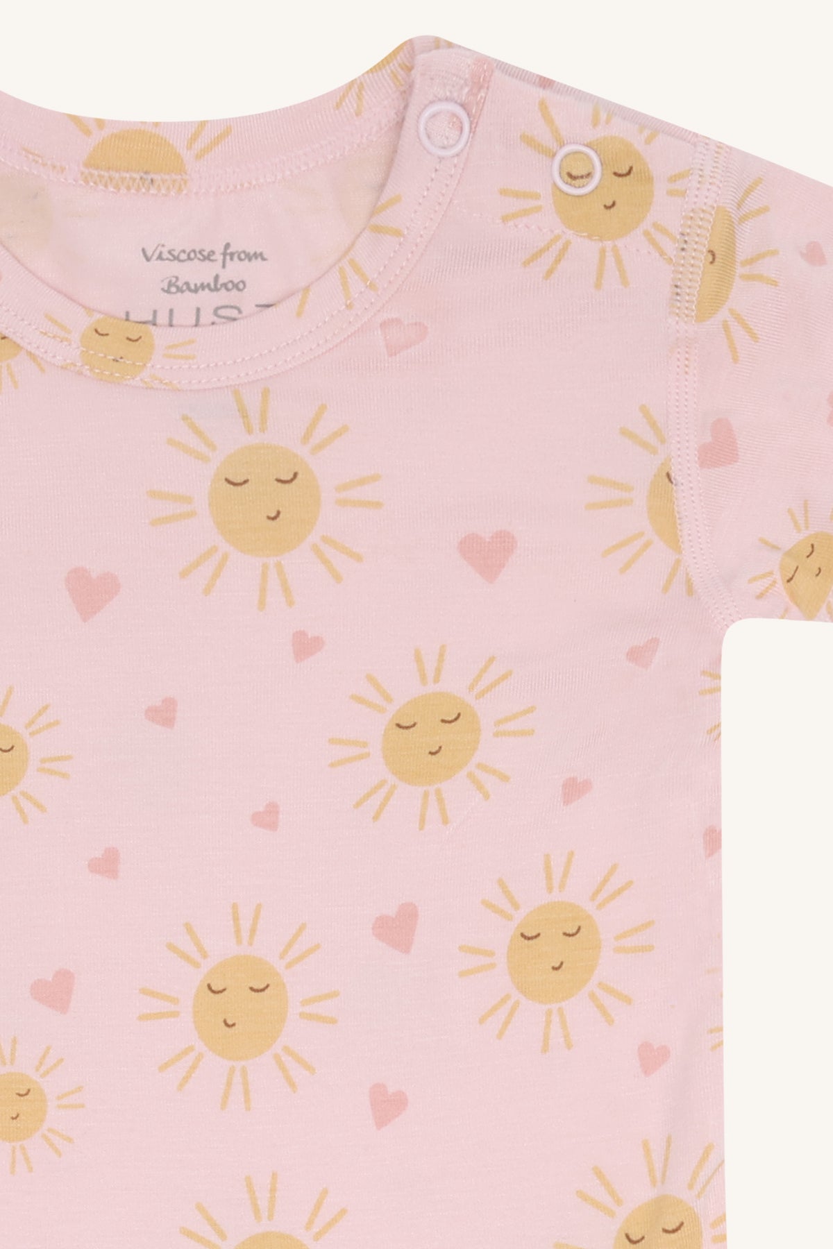 HCBuller Monkey Sun Bambus Body Chalk pink - nila kids