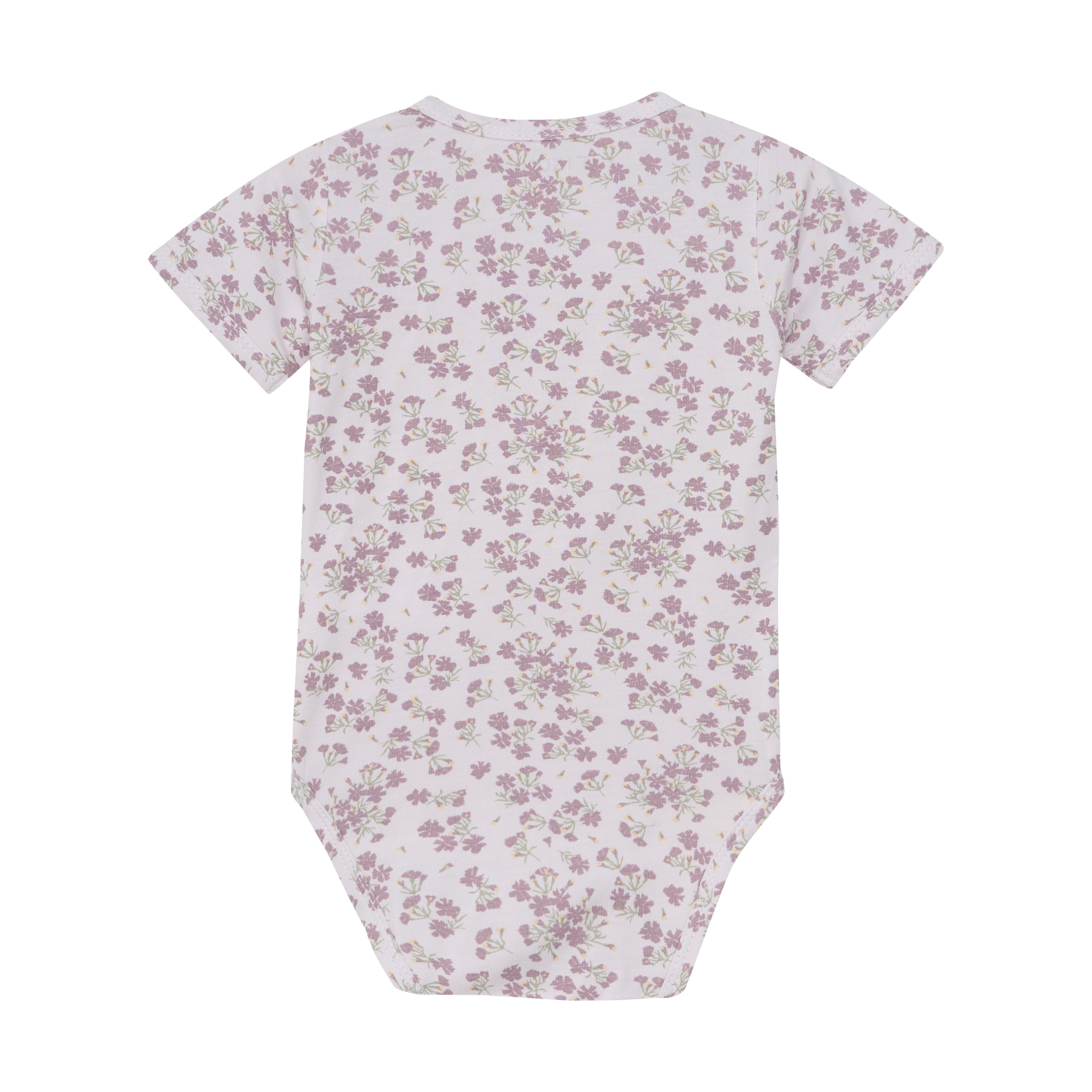 Kurzarm-Body Blumen