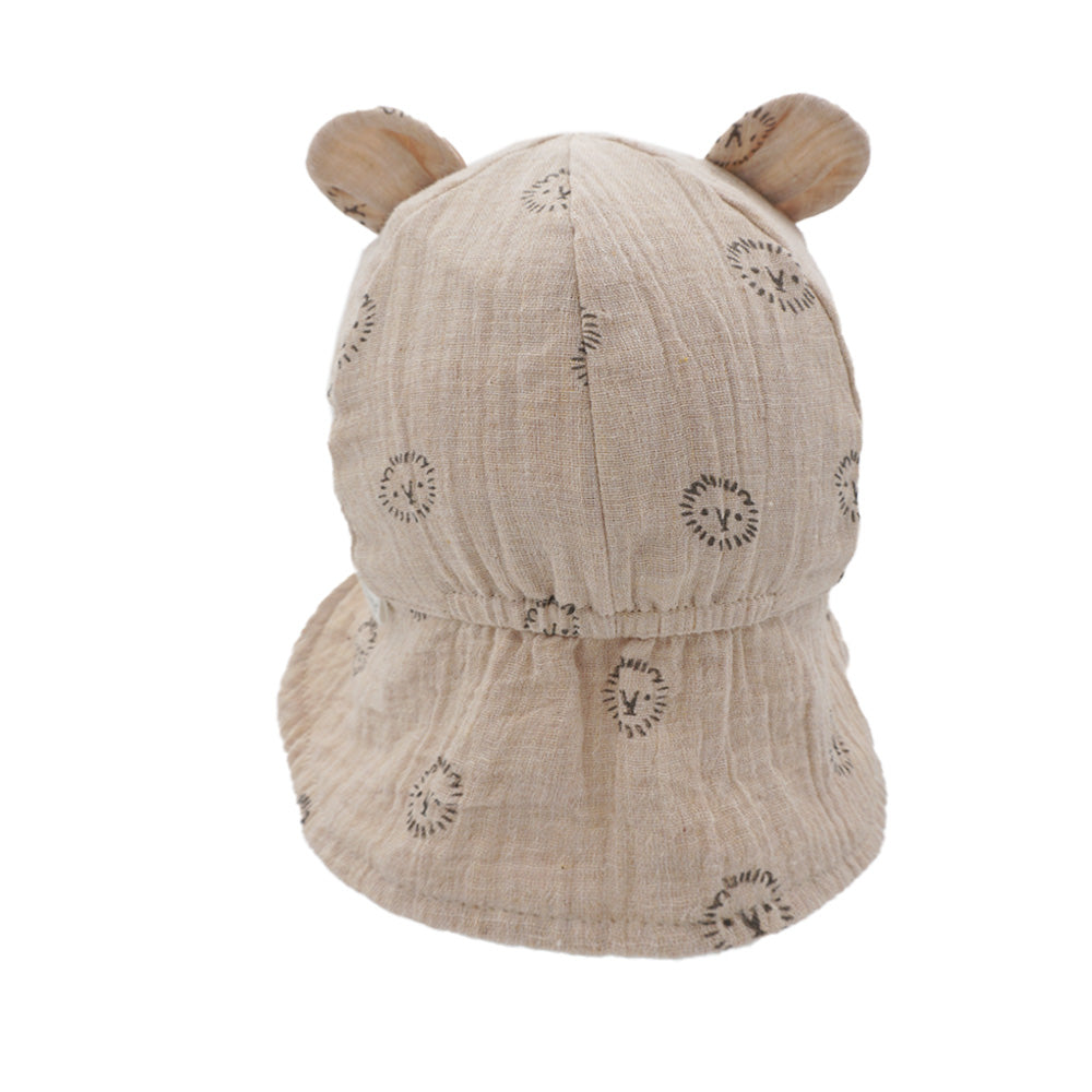 GOTS BABY-Schildmütze, Öhrchen