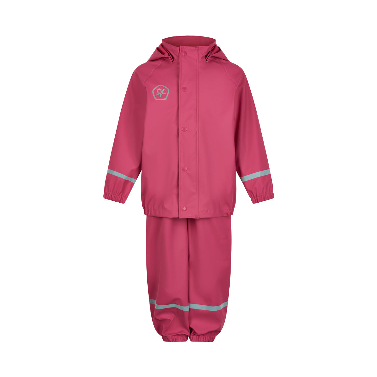 Regenjacke mit Regenhose pink