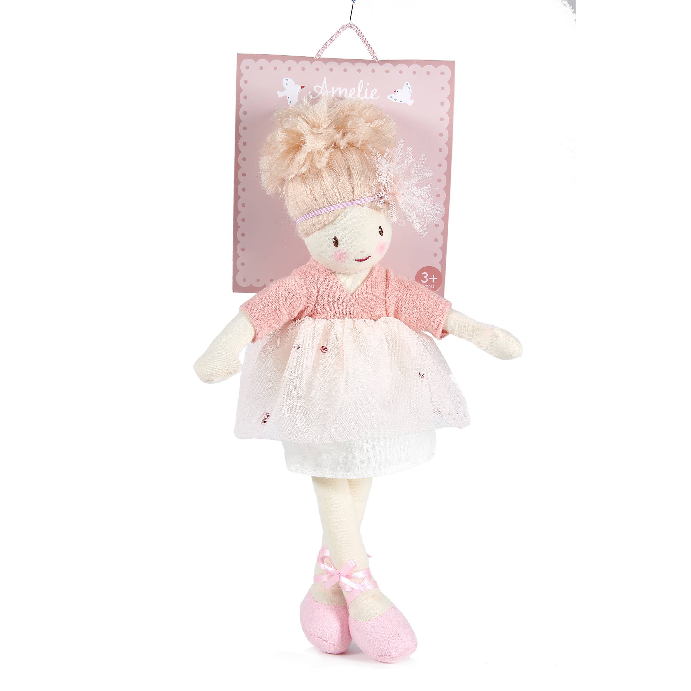 Amelie Stoffpuppe Ballerina 35 cm