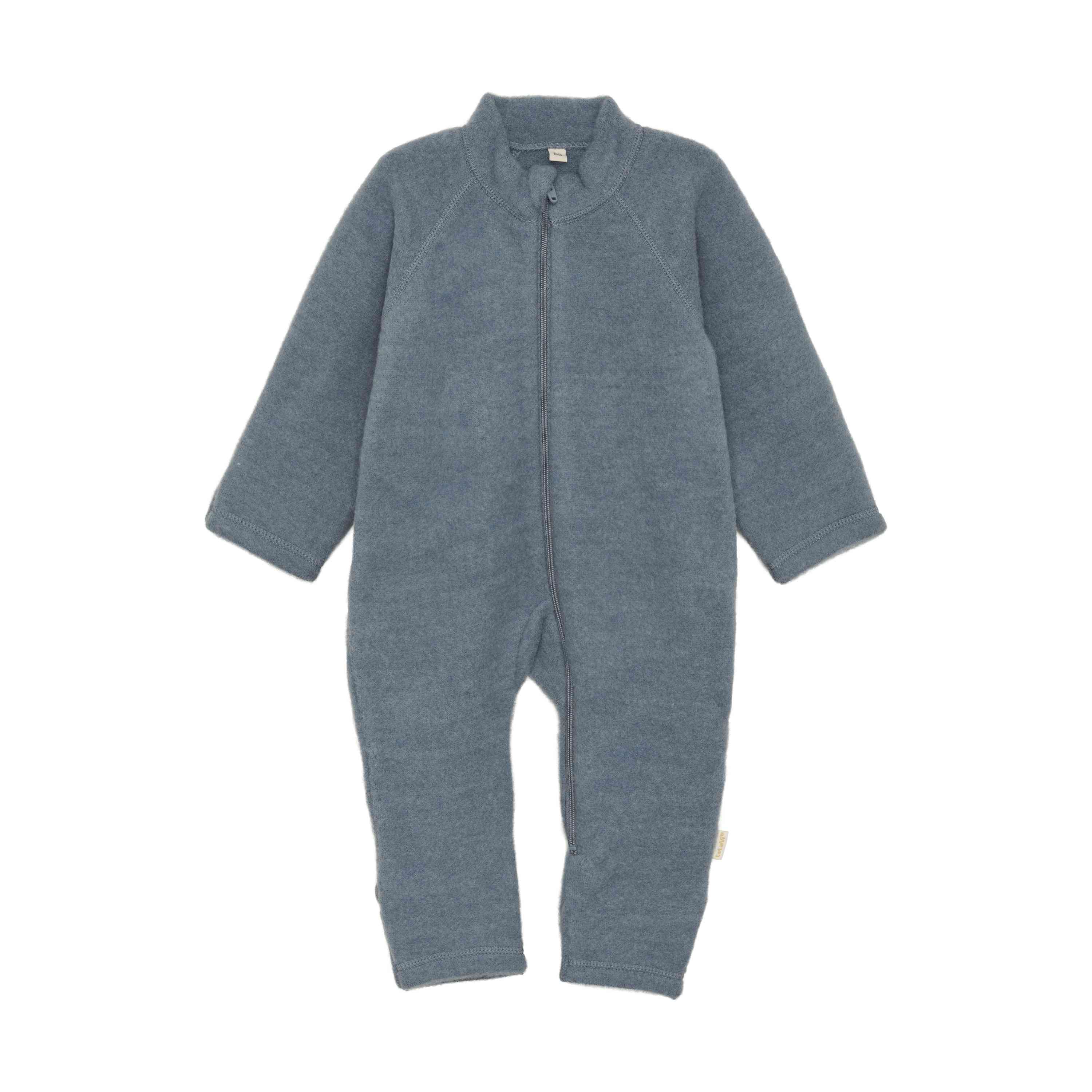 Overall Wolle blau