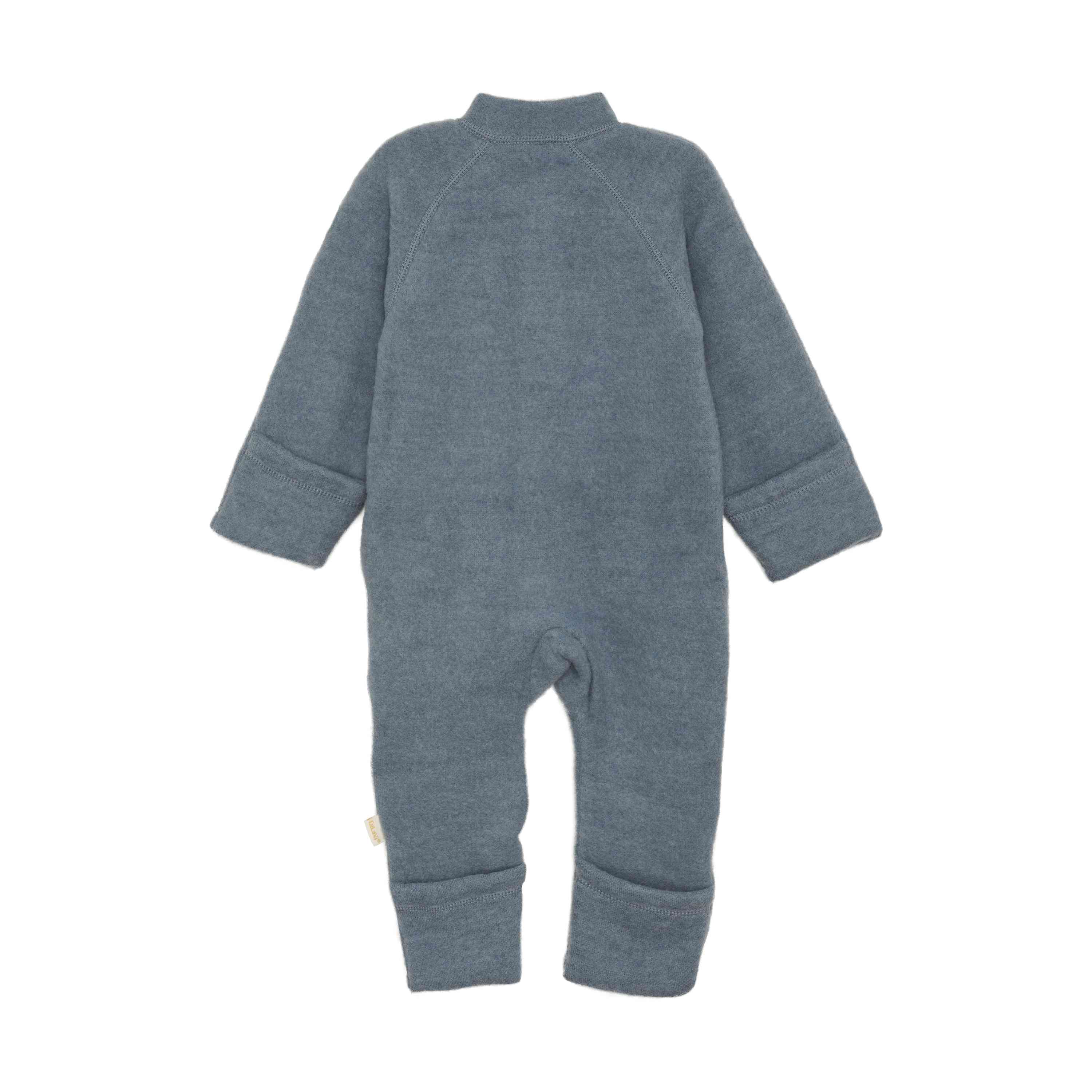 Overall Wolle blau