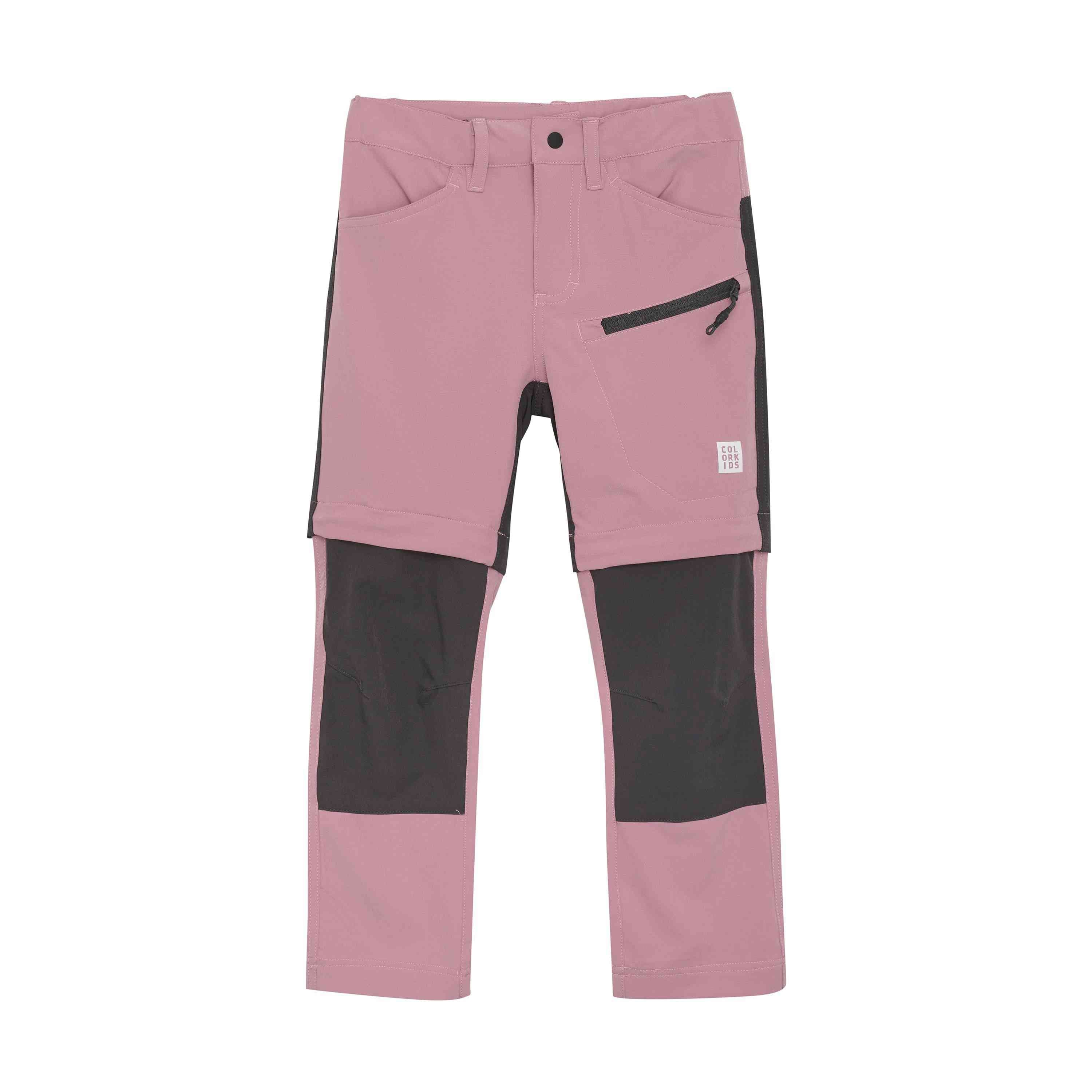 Color Kids - Pants Stretch W. Zip Off - nila kids