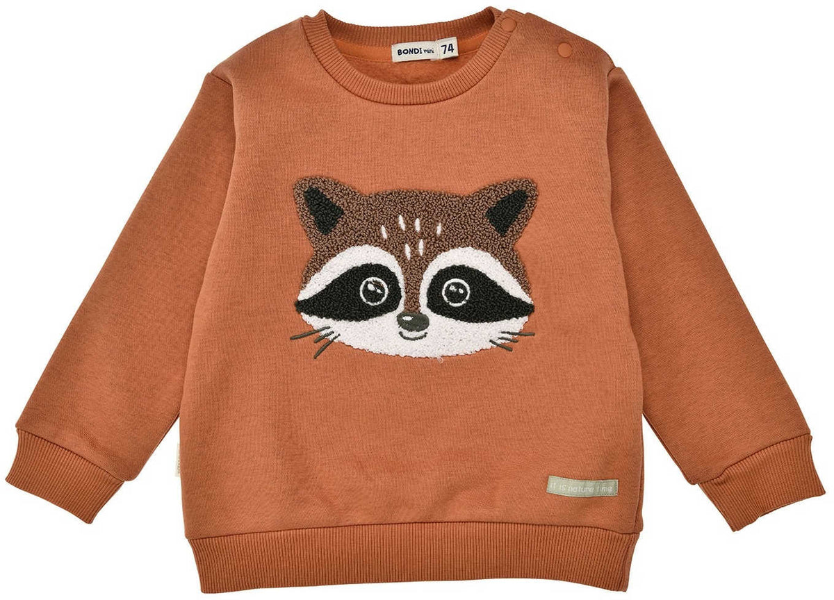 Sweatshirt 'Waschbär' - nila kids