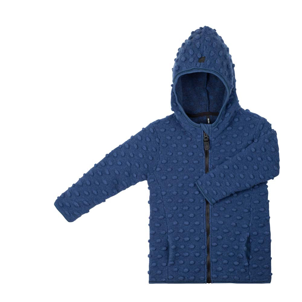 Kids-Jacke Walk Schurwolle blau