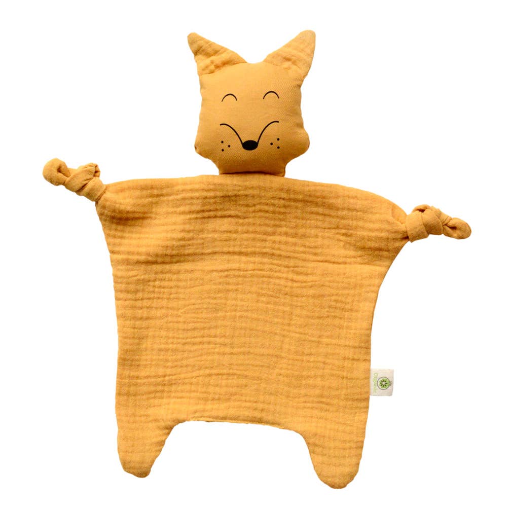 BIO Doudou Puppe für Babys in Fuchs-Design