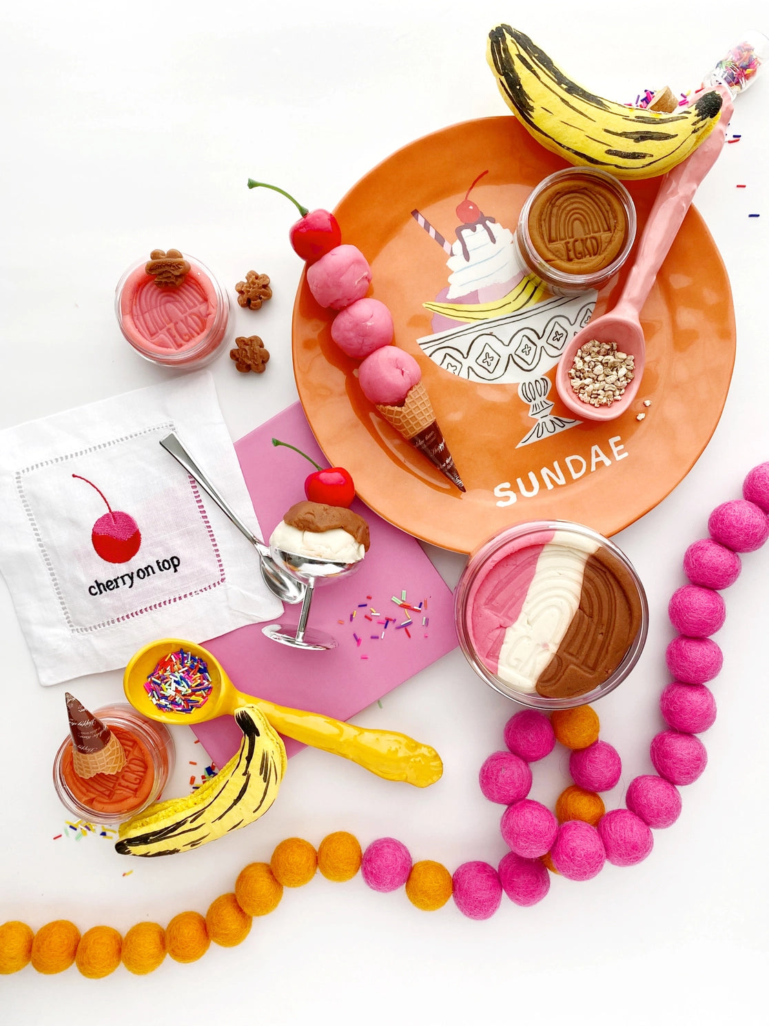 Eiscreme (Neapolitanisch) KidDough Spielset