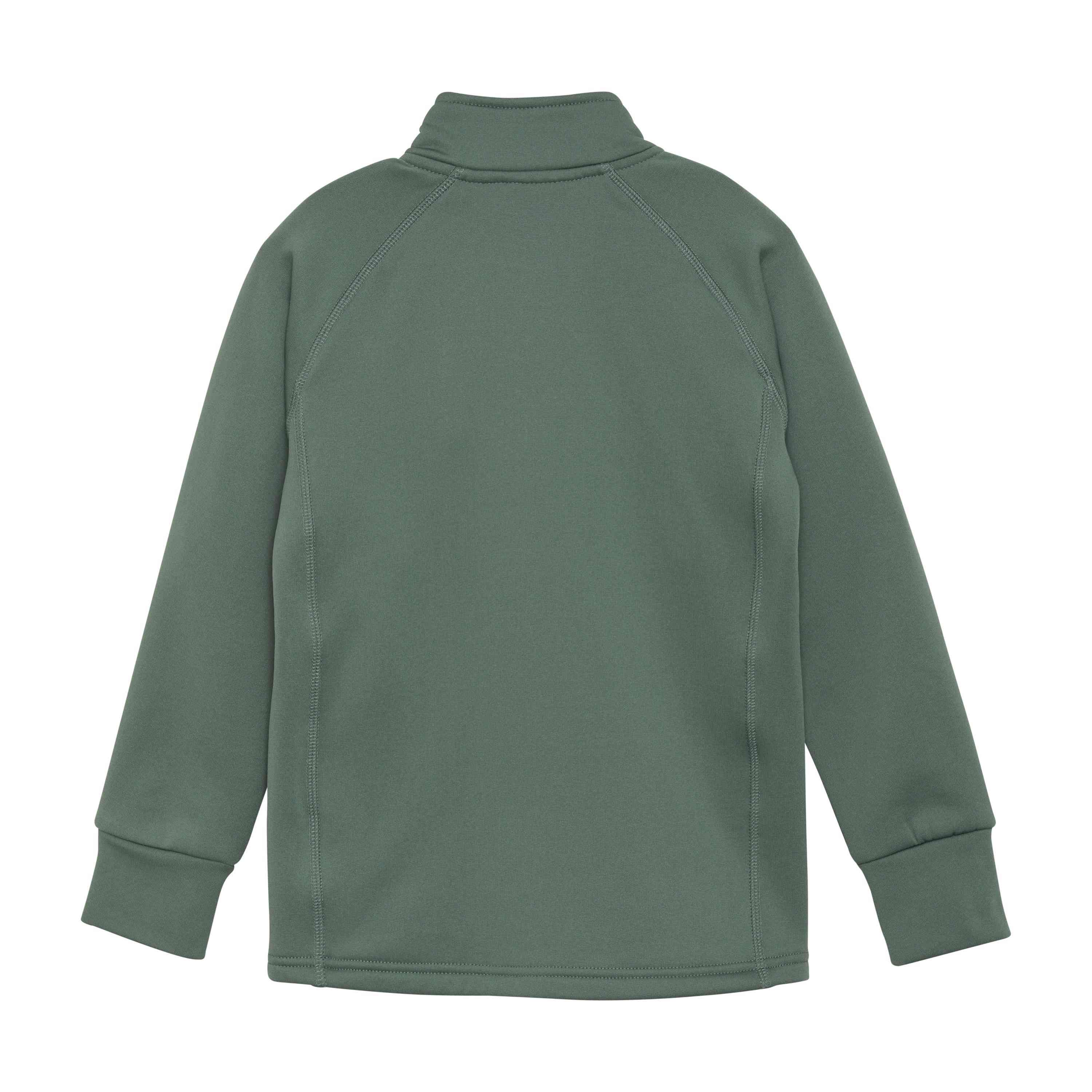 Color Kids Fleece Jacke grün