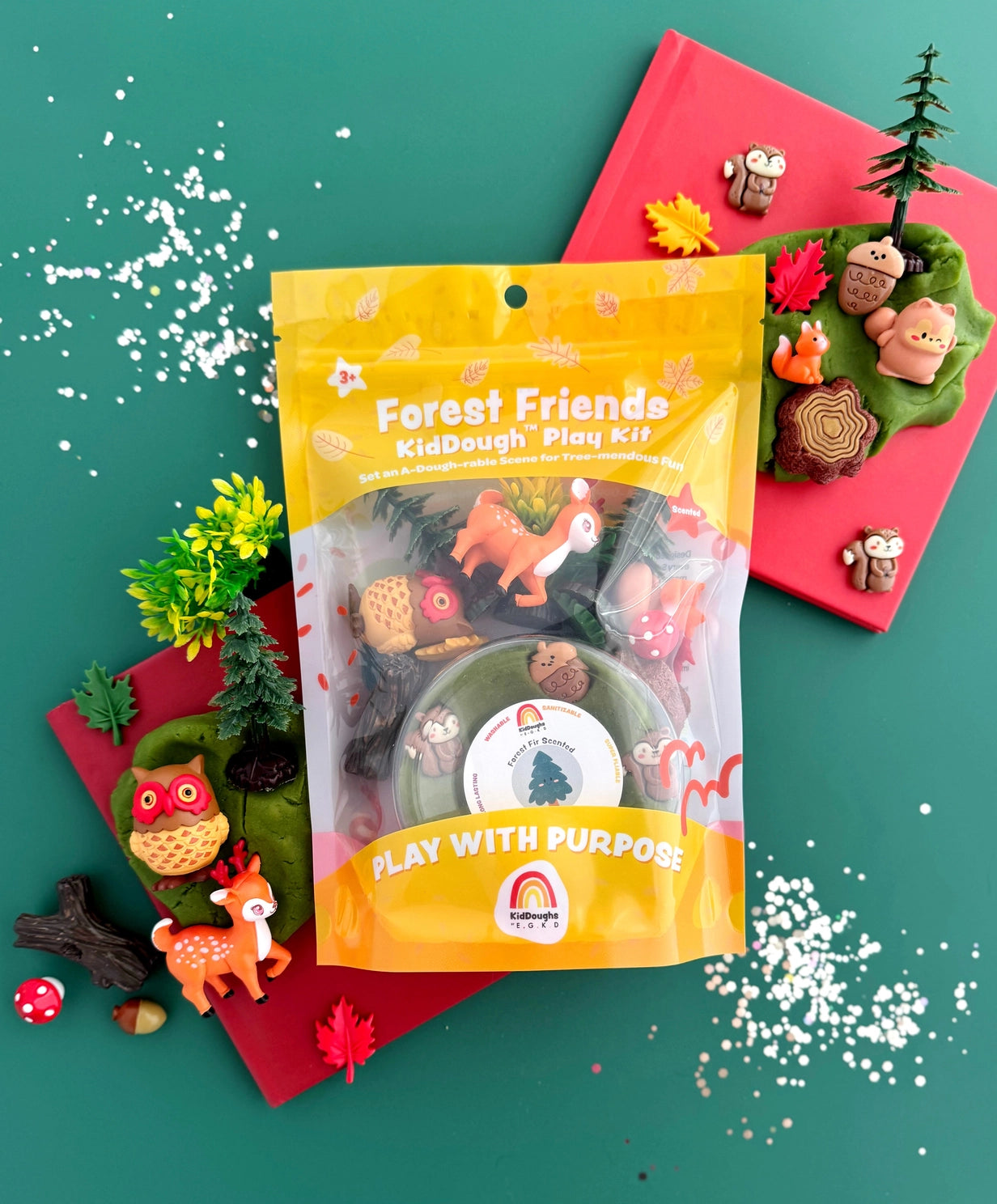 Forest Friends (Waldtanne) KidDough Spielset