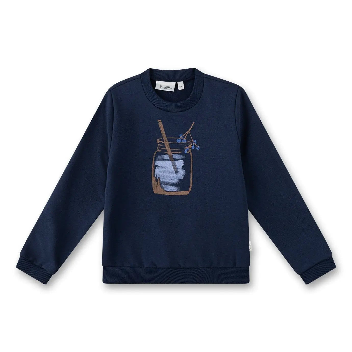 Sweatshirt GOTS blau